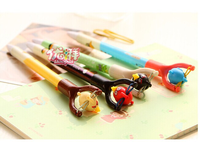 slingshot toys angry bird pen school supplies pulpen slingshot toys angry bird pen school supplies pulpen