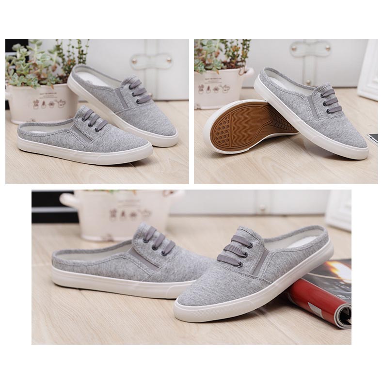 Feiyao Sepatu Sandal Selop Wanita Size 36 - Gray