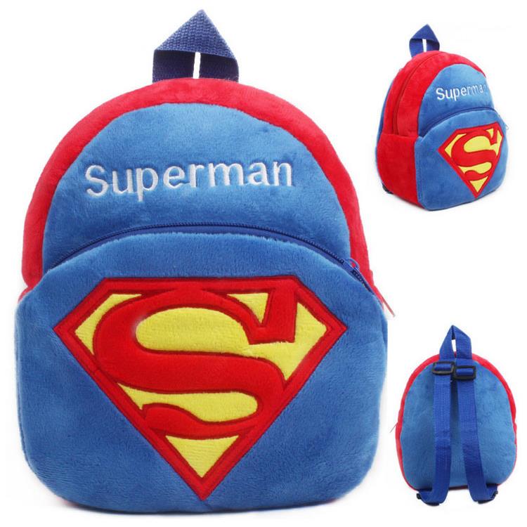  Tas  Sekolah  Anak Karakter Kartun  Superman Blue 