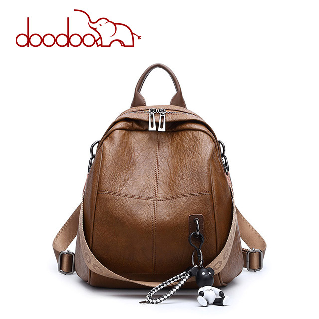 Doodoo Tas  Ransel Wanita Model  Vintage  Retro 2 Way 