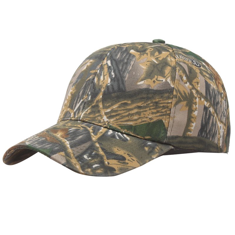 camo print baseball cap