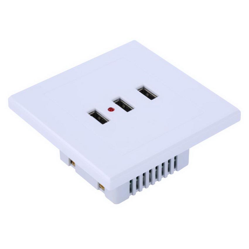 Stop Kontak 3 Port USB - White - JakartaNotebook.com