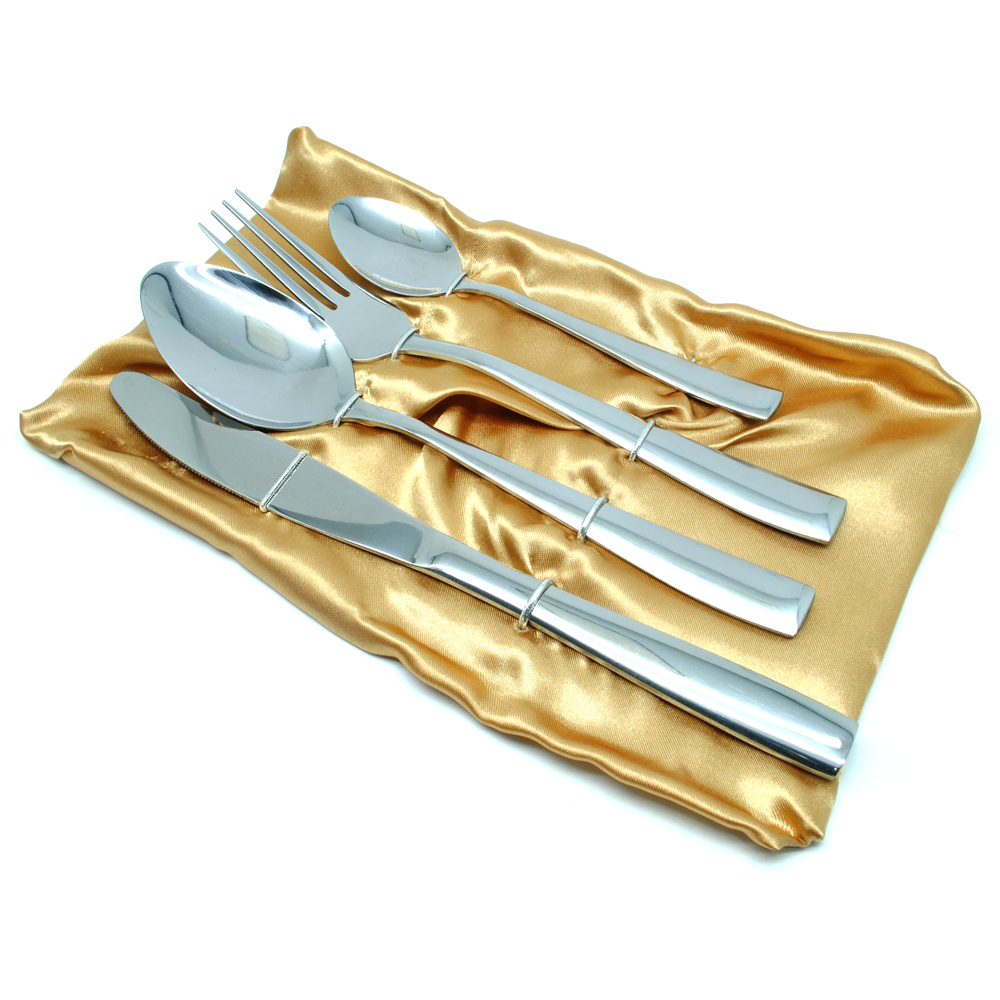 Set Perlengkapan Makan Sendok Garpu Pisau Stainless Steel Silver Jakartanotebook Com