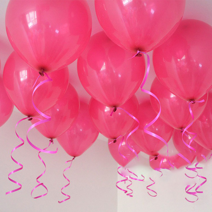 Balon Latex Pesta Ulang Tahun 100pcs Pink Jakartanotebook Com