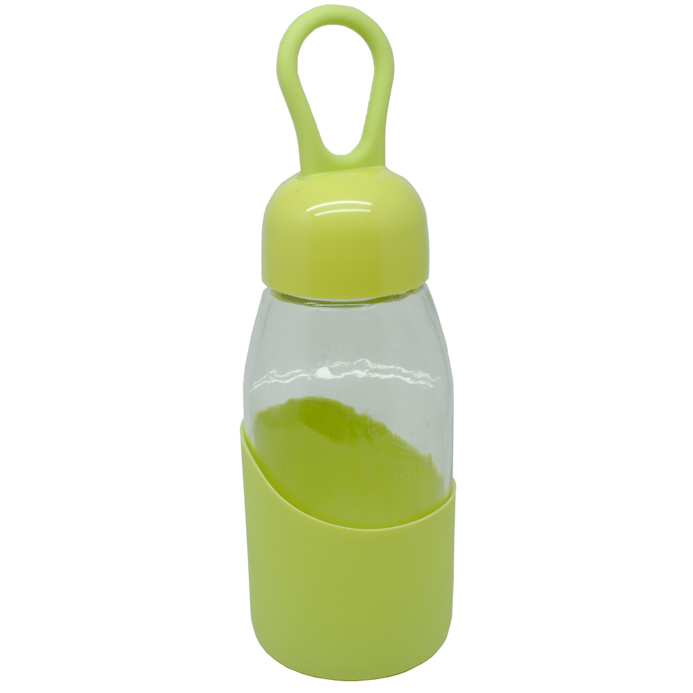  Botol  Minum Mini Lanyard Lucu  400ml Green 