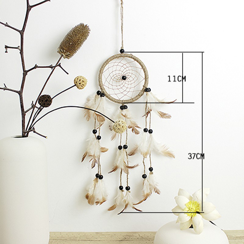  Dekorasi  Rumah  Dream Catcher 37cm Cream  