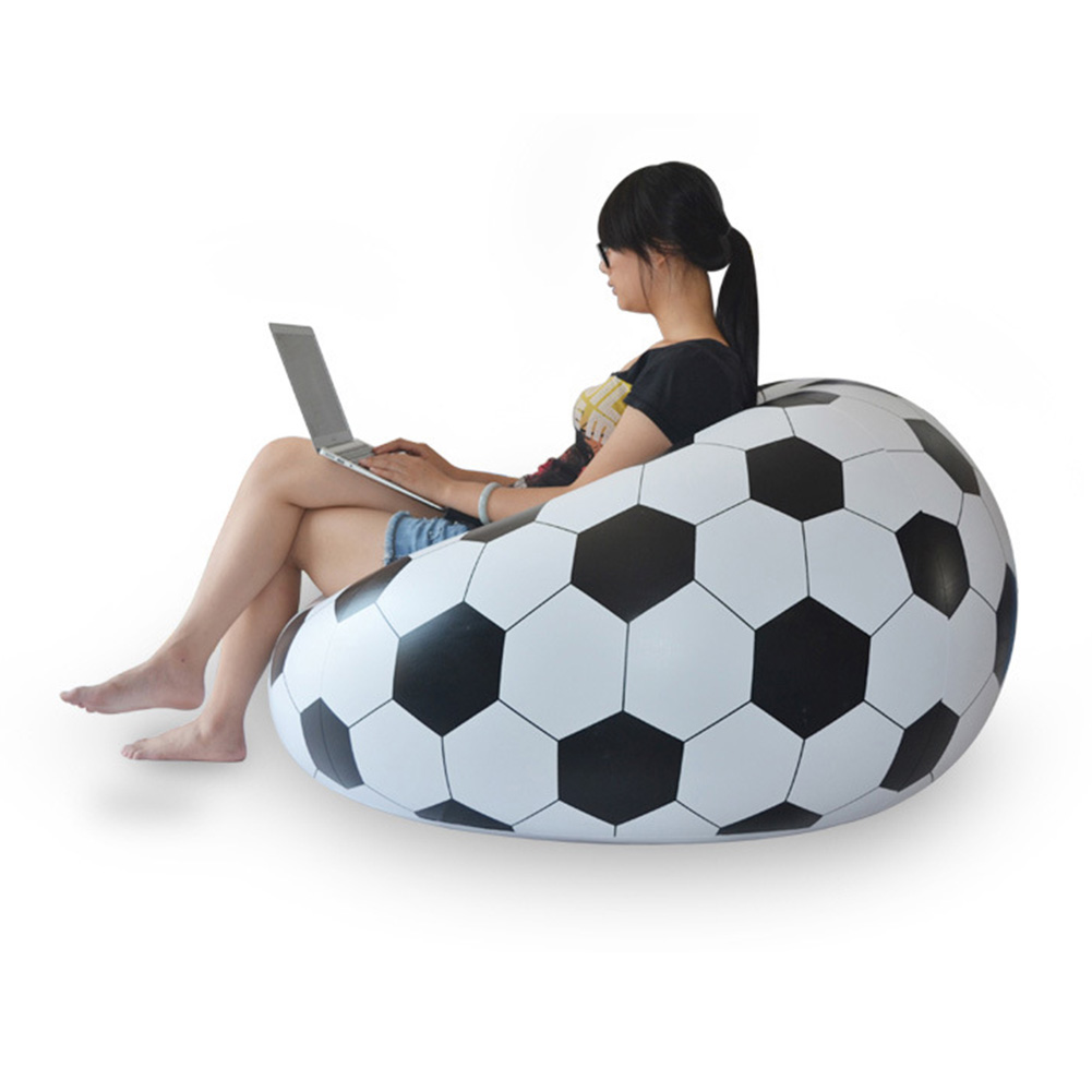 Aoste Kursi Bean Bag Angin Inflatable Motif Bola 