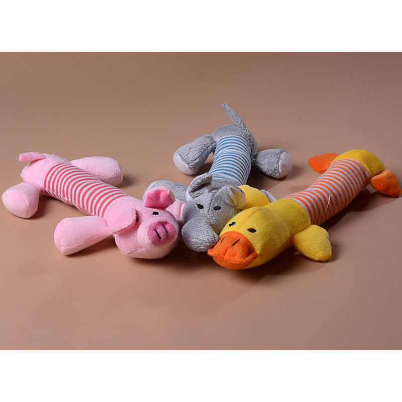 Mainan Boneka  Gigit Anjing Model  Gajah Gray 