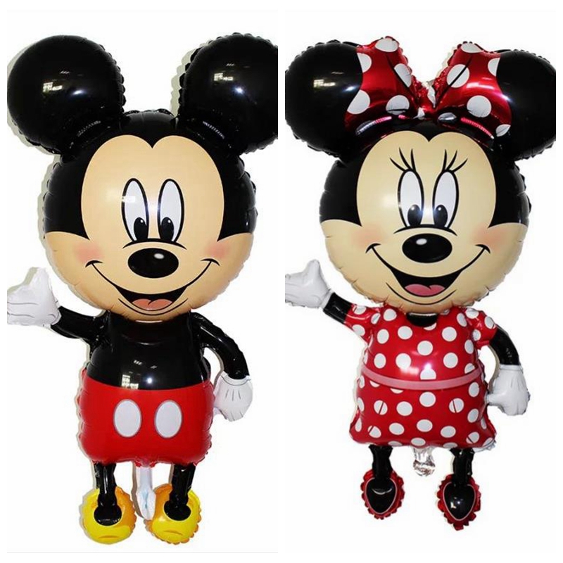 Balon Pesta Anak Disney Mickey Mouse - Red - JakartaNotebook.com