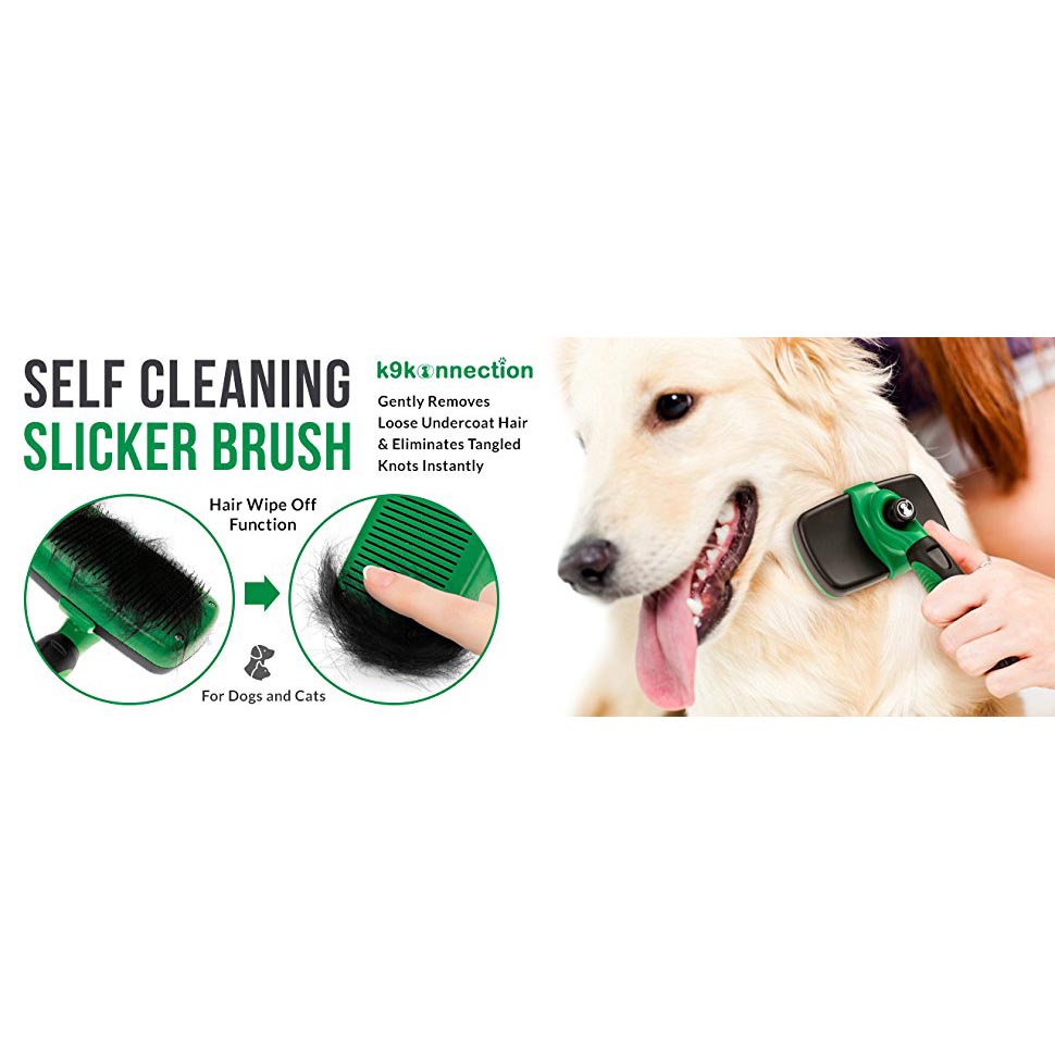 Sikat Pembersih Bulu Anjing Kucing Grooming Tool White 