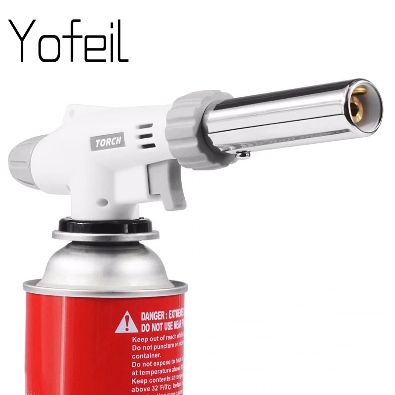 YOFEIL Kepala Gas  Butane Multi Purpose Torch Jet Fire Gun 