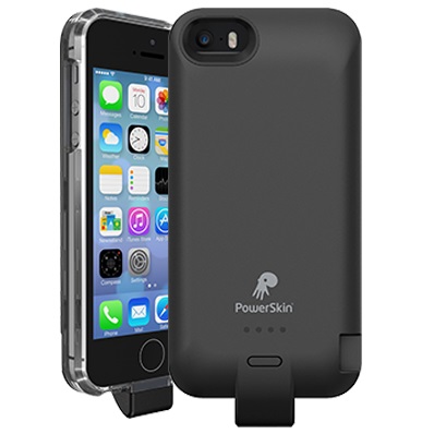 PowerSkin Battery Case for Apple iPhone 5/5S/SE 2000 mAh 