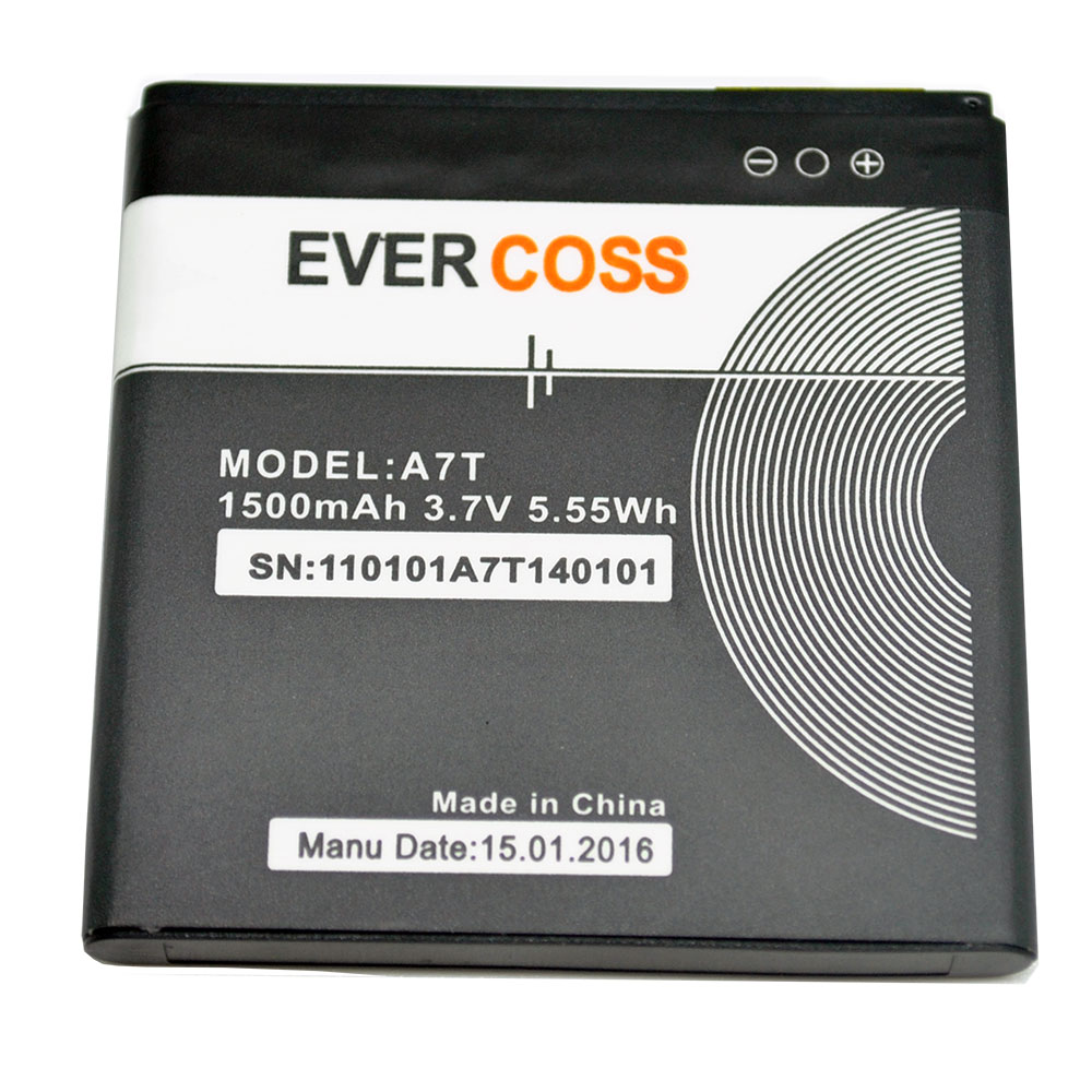 Battery for Evercoss Mobile 1500mAh - A7T 