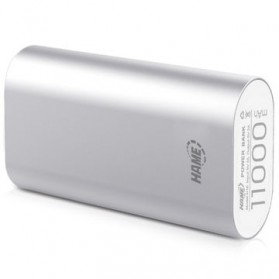 Hame H16 Power Bank with Silicon Cover 11000mAh - HAME-H16 - Pink - 5