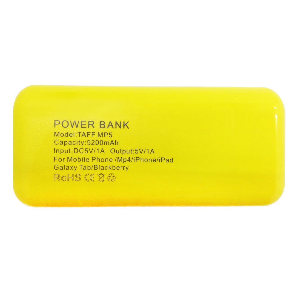 Taff Power Bank 5200mAh Model MP5 (No Box) for Tablet and 