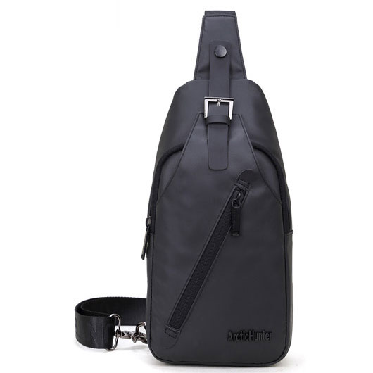 ArcticHunter Tas Selempang Oxford  Cloth Waterproof Black 