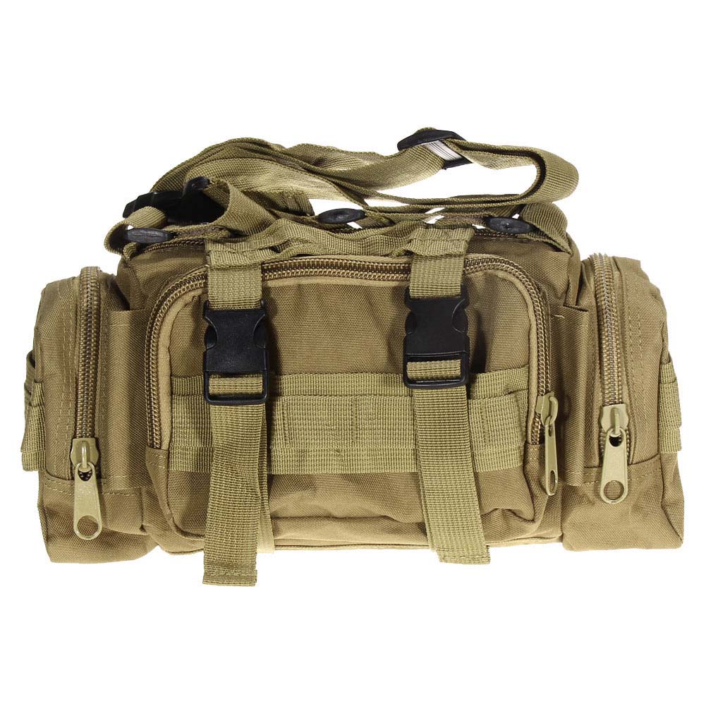 IMOK Tas Selempang Pria Army Sling Bag 6L BL015 Cream 