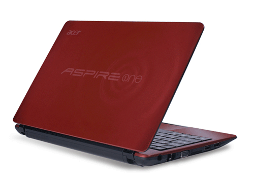 Acer Aspire One 722 - C68 Windows 7 - Red 