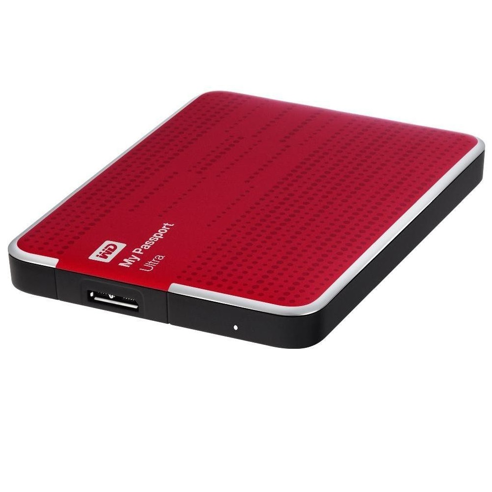 WD My Passport Ultra USB 3.0 - 1TB - Red - JakartaNotebook.com