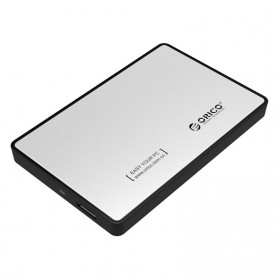 Orico 1-bay 2.5 Hdd Enclosure Sata 2 Usb 3.0 With Hdd 1tb - Silver 