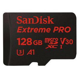 Sandisk MicroSDXC Extreme Pro A1 V30 UHS-1 (100MB/s) 128GB ...