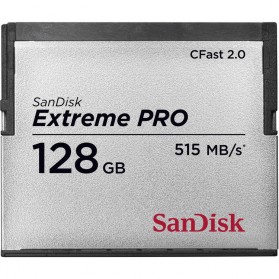 SanDisk Extreme Pro CFast 2.0 Compact Flash Card (515MB/s) 128GB ...