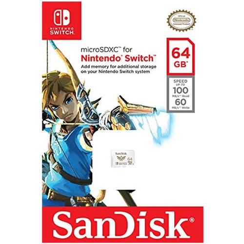 nintendo switch does it come with sd card