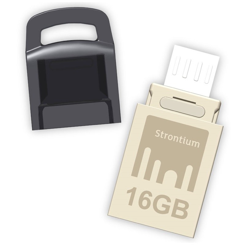 Strontium Nitro OTG USB Flash Drive 16GB - SR16GSBOTG1 