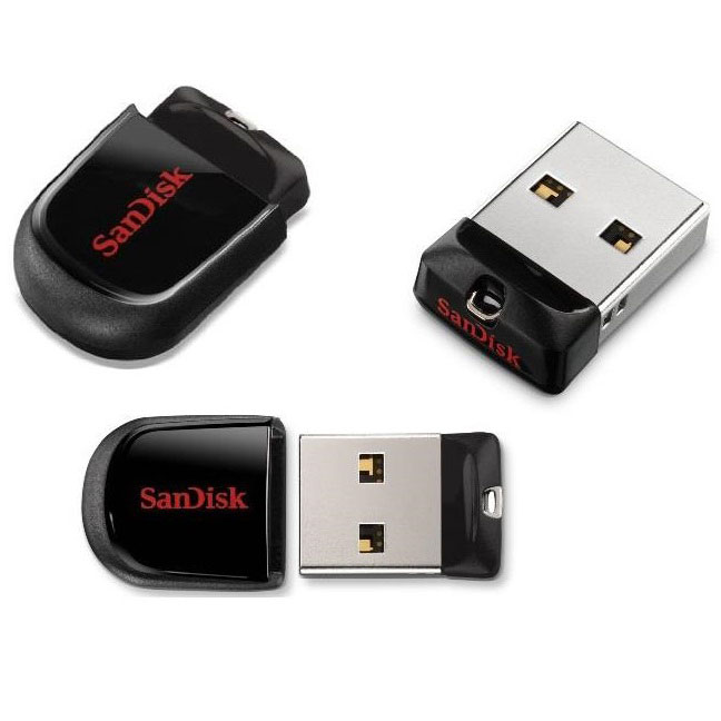 SanDisk Cruzer Fit USB Flash Drive CZ33 - 8GB