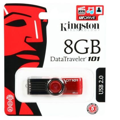 Kingston DataTraveler DT101G2/8G - 8GB - JakartaNotebook.com