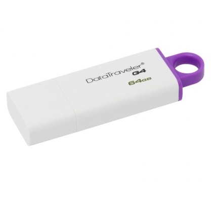 Kingston DataTraveler Generation 4 (DTIG4) - 64GB - Purple 