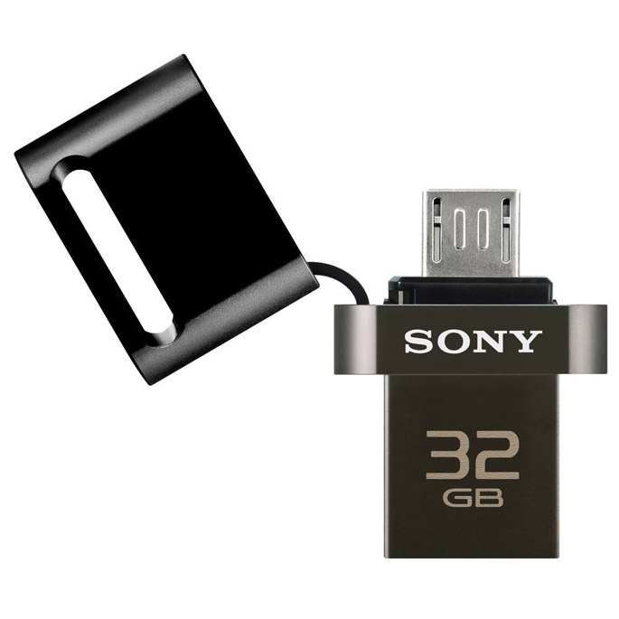 Sony Flashdisk OTG USB 3.0 32GB - USM32SA3 - Black 