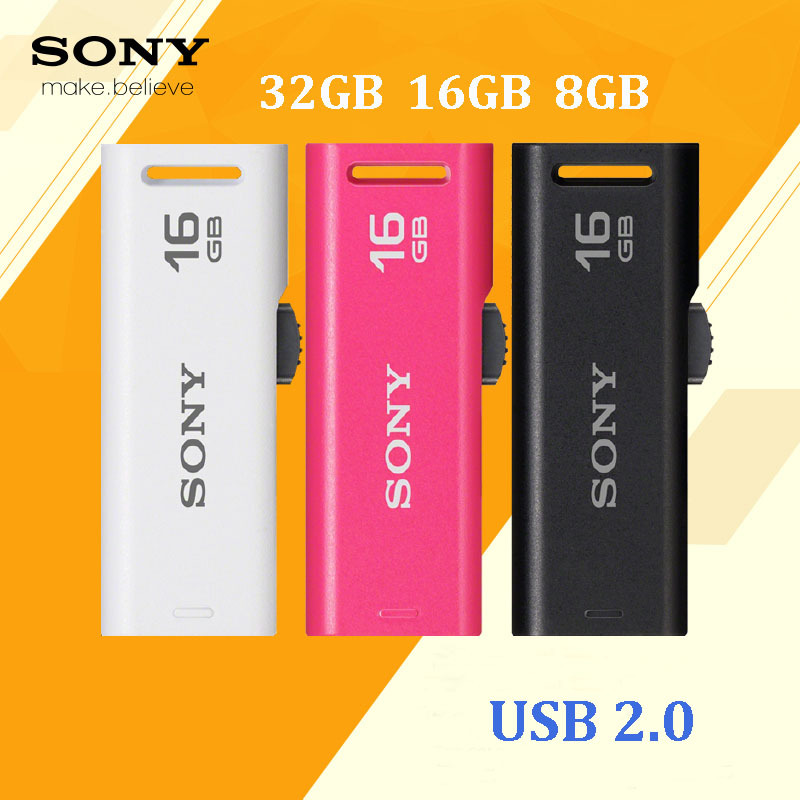 Sony USM16GR MicroVault R-Series USB Flash Drive - 16GB 