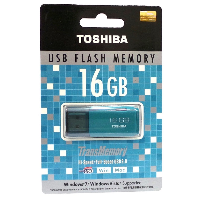 Toshiba Hayabusa USB Flash Drive 16GB - THN-U202W0160 