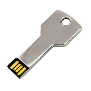 Mini Key Shape USB 2.0 Flashdisk 16GB - Silver 