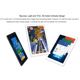 Chuwi HI12 2K Retina Display Windows 10 & Android 5.1 4GB 64GB 12 Inch Tablet PC - Gray - 19