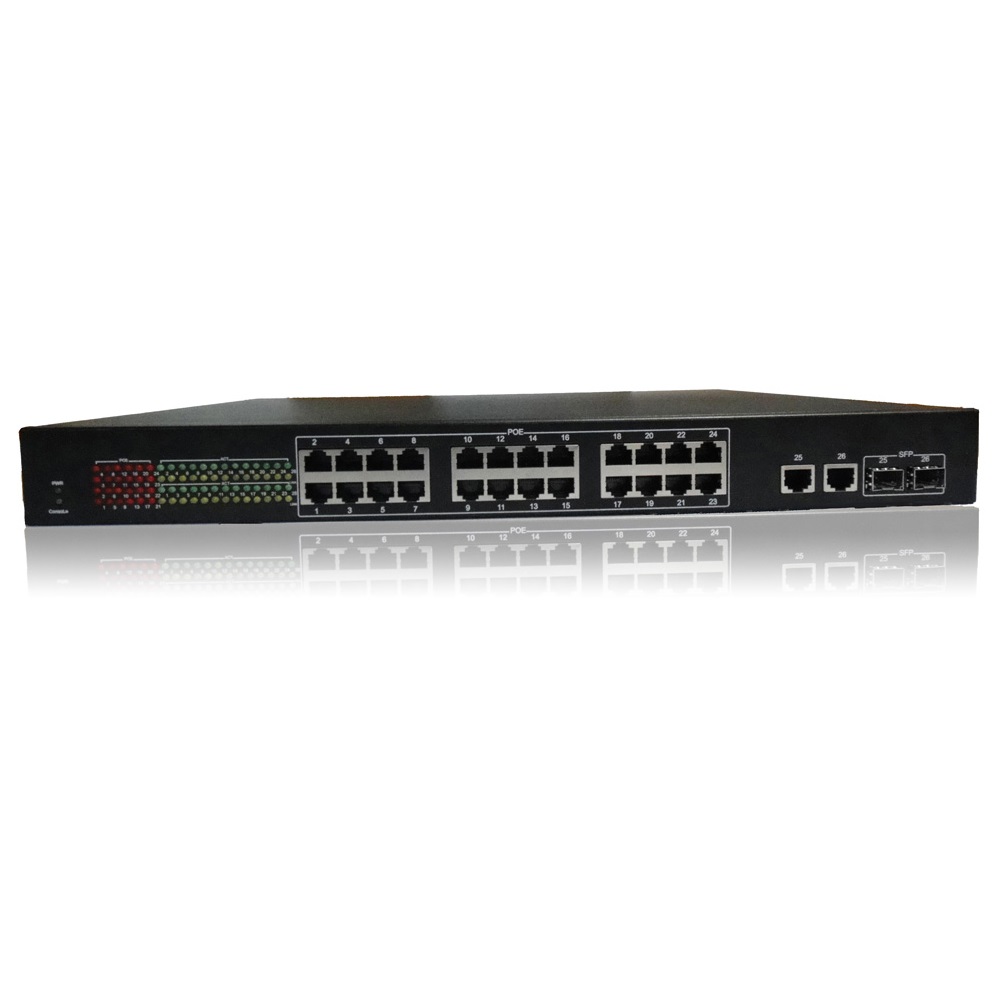 24 port poe switch