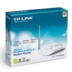 TP-LINK Wireless ADSL2+ Modem Router N150 - TD-W8951ND - White - 4