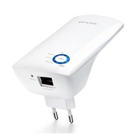 TP-LINK N300 Universal Wi-Fi Wall Plug Range Extender with Ethernet Port - TL-WA850RE - White - 2