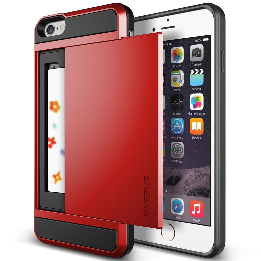 Verus Damda Sliding Case for iPhone 6 Plus - Red 