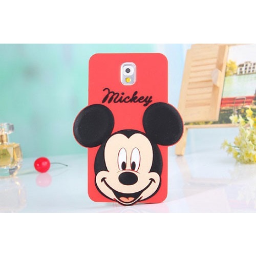 Cute Cartoon TPU Case for iPhone 5/5s/SE - Red 