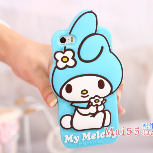 My Melody TPU Case for iPhone 5/5s/SE - Blue 