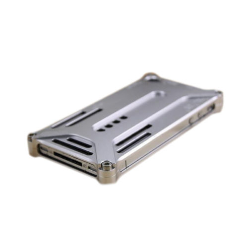 Transformer Style Diagonal Metal Bumper Case for iPhone 5 