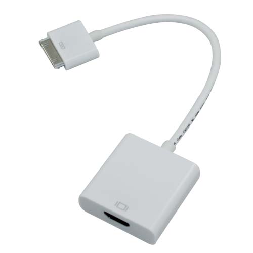 HDMI Cable to Apple iPad Model (IPD-002) - White 