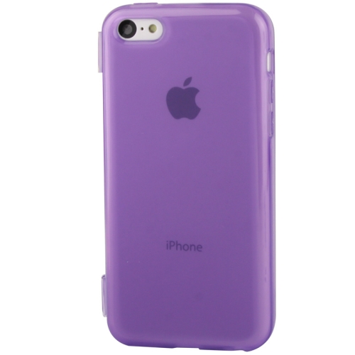 Touch Screen Translucent Horizontal Flip TPU Case with 