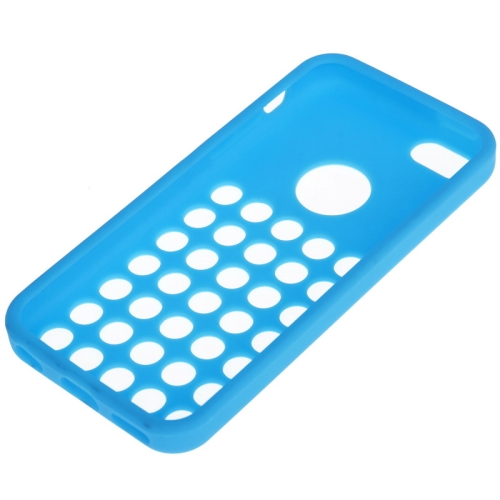 Hollow Dot TPU Case for iPhone 5C - Blue - JakartaNotebook.com