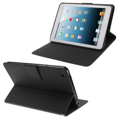 Flip Leather Case with Credit Card Slots & Holder for iPad 
