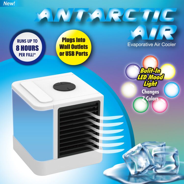 ICOCO Kipas Cooler  Mini Arctic Air Conditioner LED Light 