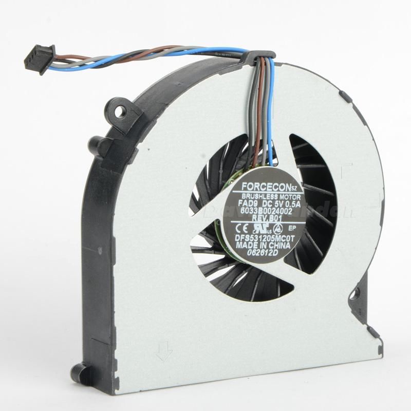 HP ProBook 4530S CPU Processor Cooling Fan Black 