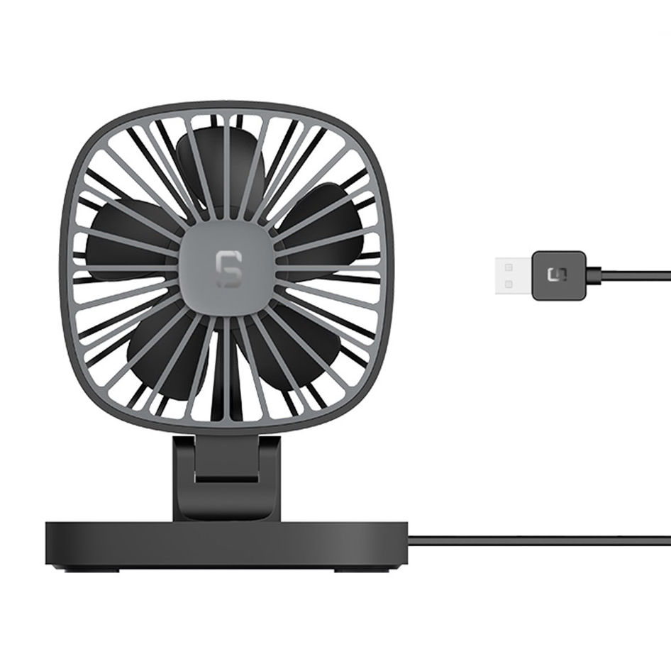 Kipas Angin Portable USB Fan 360 Rotation LHH2415 